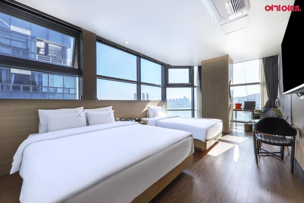 Gwanganri Hotel Oceanview Puszan Kültér fotó